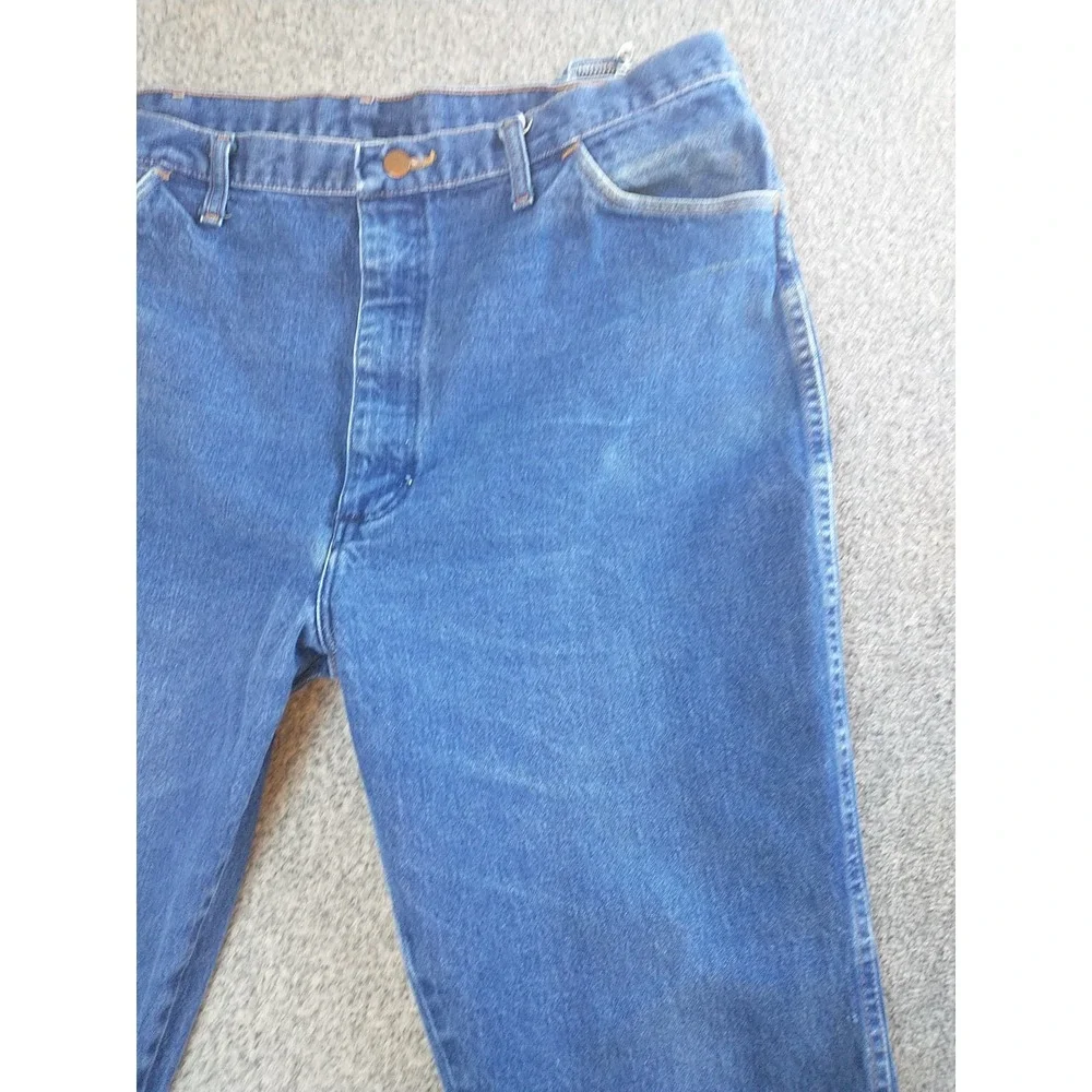 Wrangler 945NAV Vintage Cowboy Cut Jeans Mens 40x32 Blue Denim Made in USA